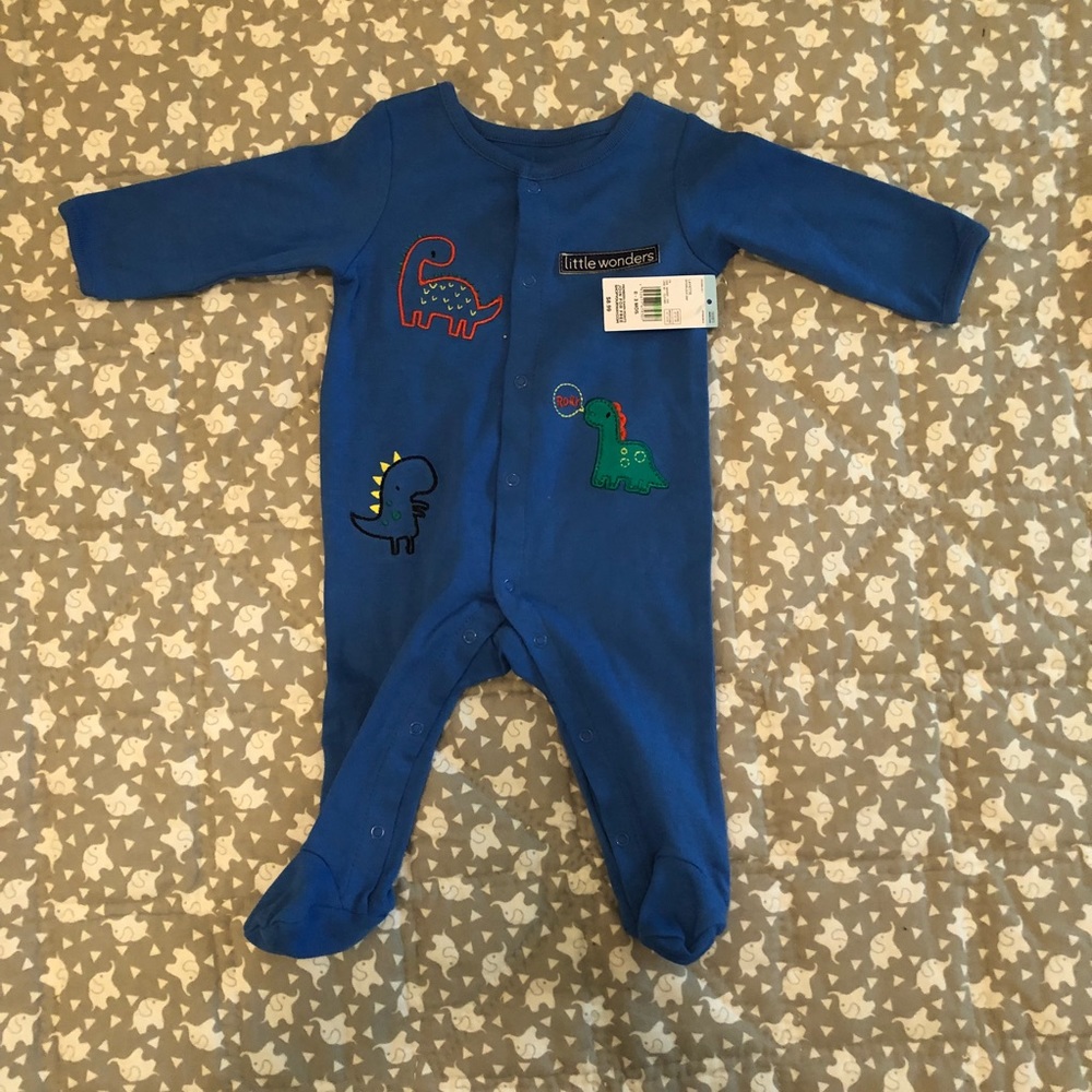 Blue dinosaur sleeper